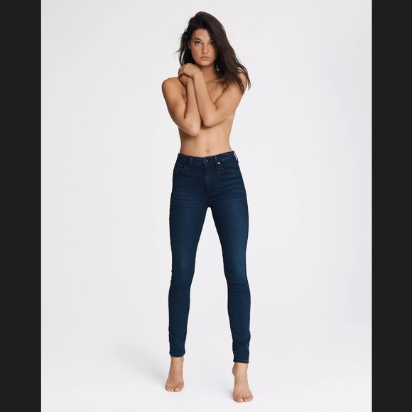 rag & bone Nina High Rise Skinny Jeans in Bayview Wash Women’s Size 27 US Size 4 - Picture 7 of 16